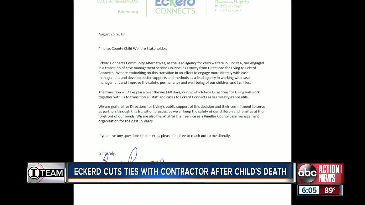 Child welfare subcontractor removed from more than 500 cases after 11-year-old child's death