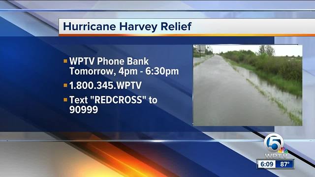 Hurricane Harvey relief telethon to air Monday on WPTV