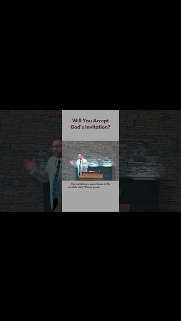 Will You Accept God's Invitation