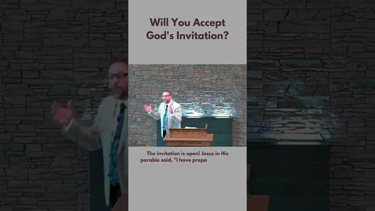 Will You Accept God's Invitation