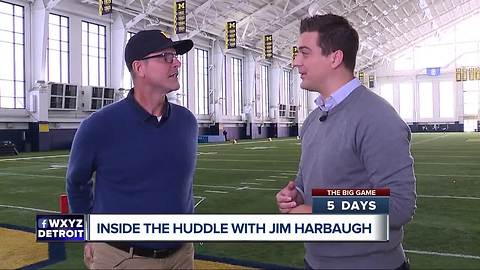 Jim Harbaugh says he's enjoyed Michigan vs. MSU since he was 10 years old