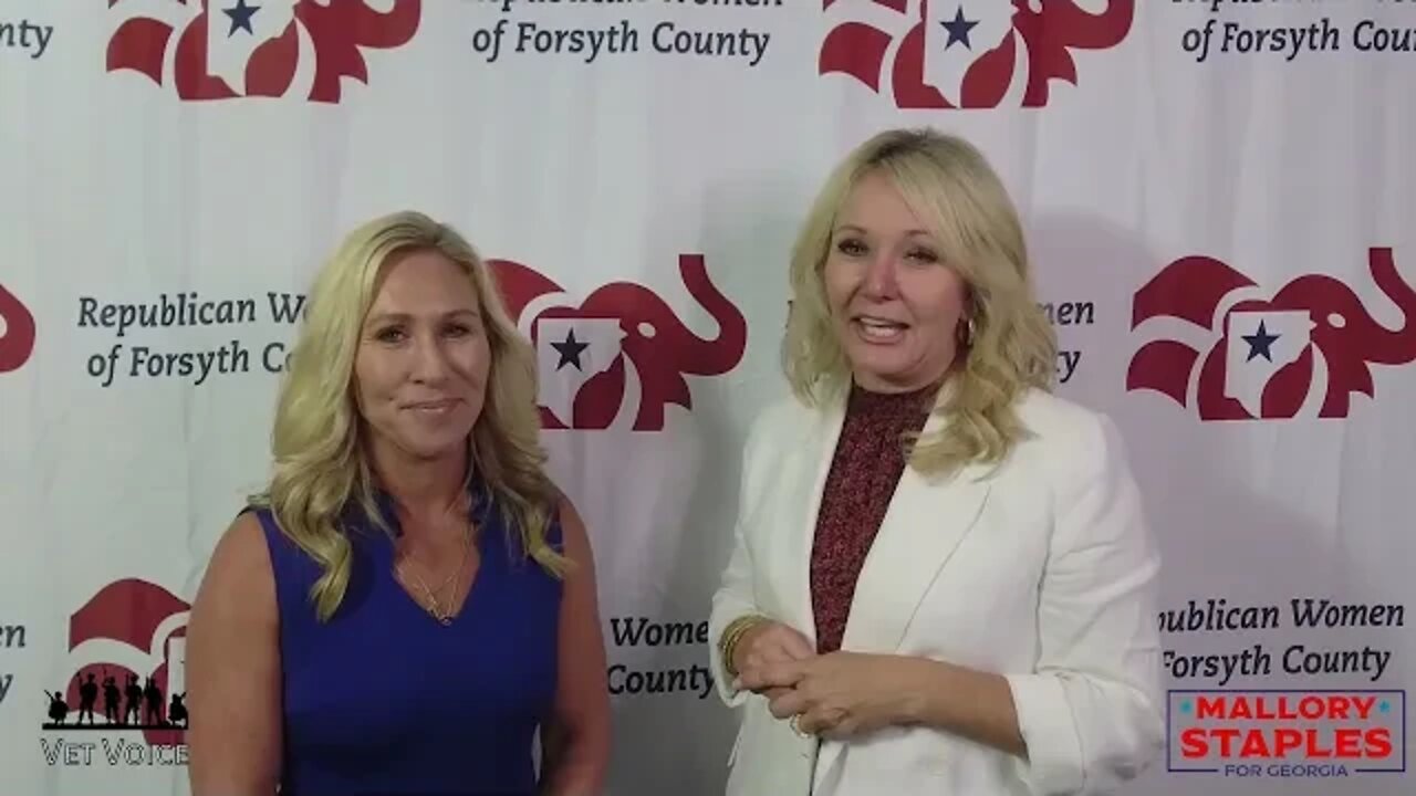 Congresswomen Marjorie Taylor Greene discusses Mar-a-Lago and Dem spending bill.