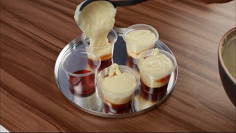 Super creamy dessert in a glass! delicious and very quick to make