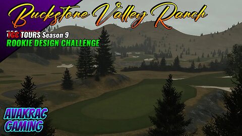 PGA TOUR 2K23 - Buckstone Valley Ranch (Rookie Design Challenge Season 9)