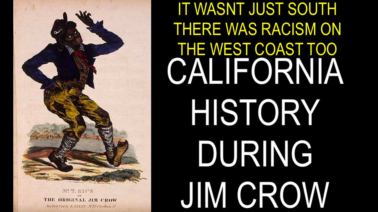 CALIFORNIA HAD SOME OF THE SAME ISSUES AS THE SOUTHERN STATES, BUT IT WASNT TAUGHT IN SCHOOL