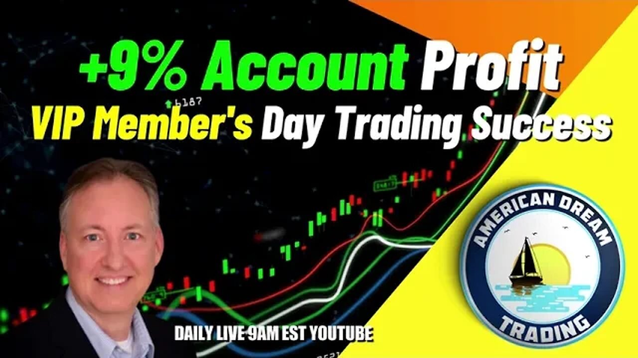 Achieving Profit Milestones - VIP Member's +9% Account Profit In Day Trading