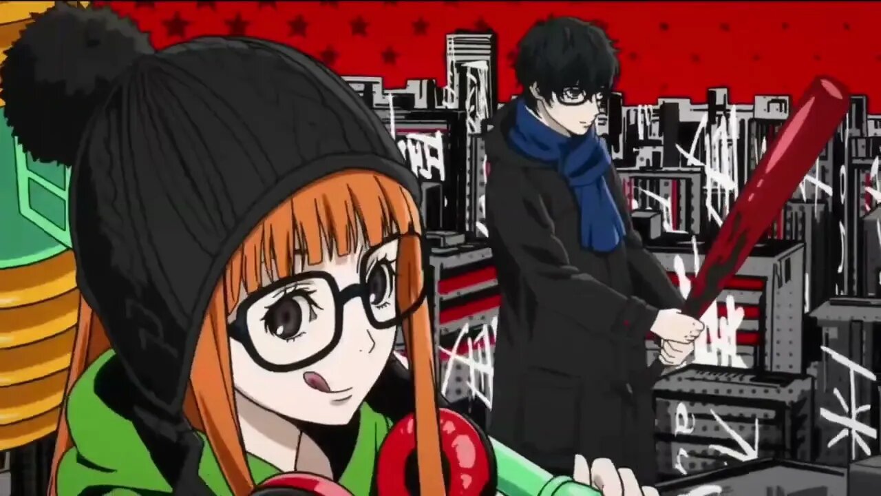 Persona 5 game intro (Xbox)