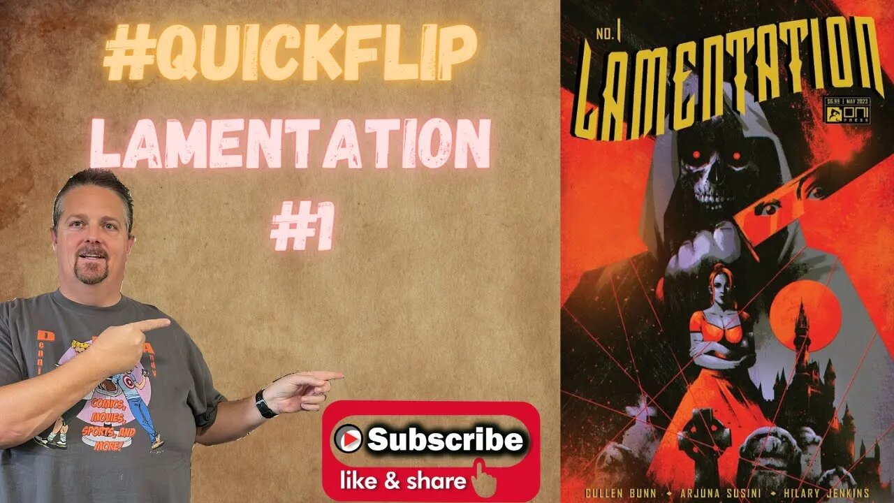 Lamentation #1 ONI Press #QuickFlip Comic Book Review Cullen Bunn,Arjuna Susini,Jenkins #shorts