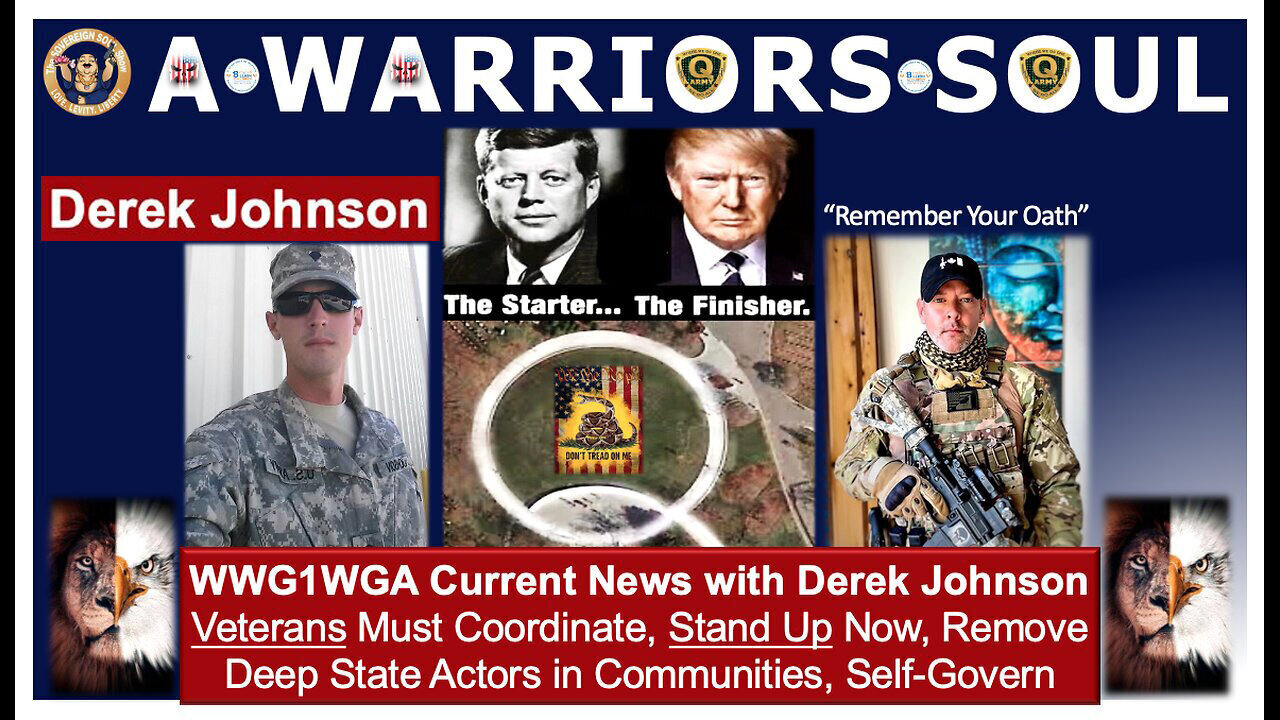 TRUMP The Finisher - Q News, Law Of War Events With Derek Johnson - 4/3/24