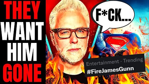 They Want Him GONE! | "Fire James Gunn" Trending After He BLAMES FANS Over DC Reboot Backlash