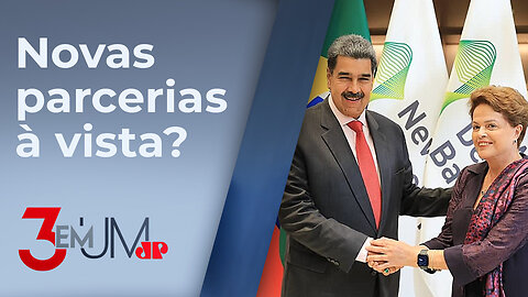 Dilma Rousseff recebe Nicolás Maduro em reunião no Banco do Brics