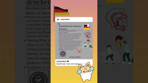 🇩🇪 German idioms