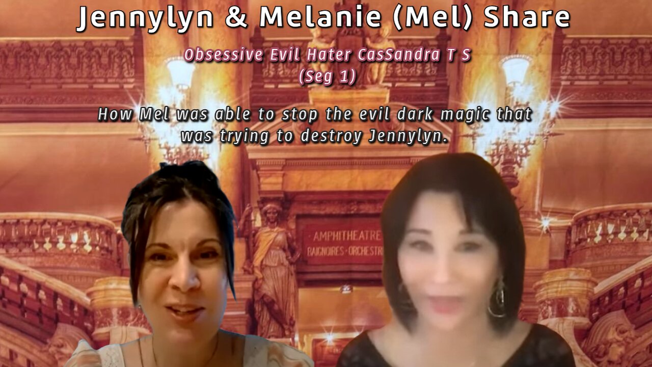 Jennylyn & Melanie (Mel) Share - Obsessive Evil Hater CasSandra T S (Seg 1)