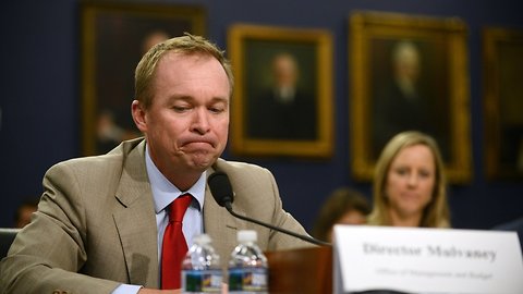 Mulvaney Asks For $0 To Fund The Consumer Financial Protection Bureau