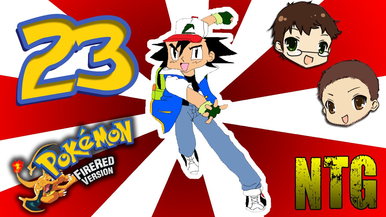 The Great Grinding! -- Pokemon FireRed Nuzlocke #23 -- No Talent Gaming