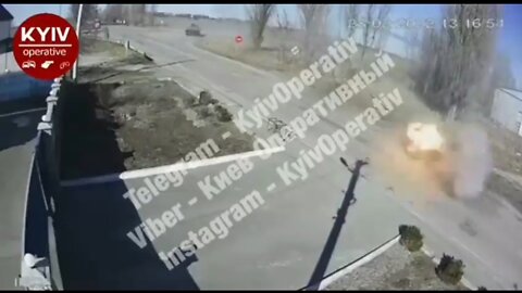 Disturbing Video Shows Murder Of Civilians In Ukraine From Russian Tank Blast