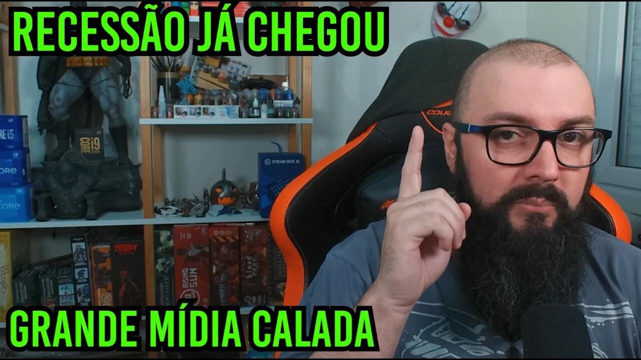 Recessão Já Chegou e a Grande Mídia Calada !