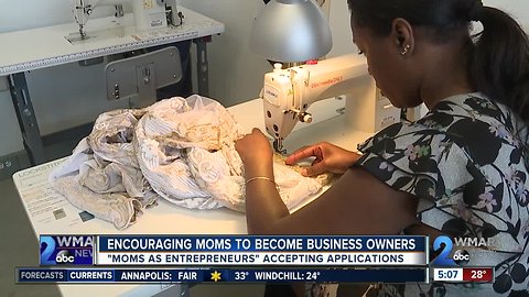 New training sessions open for Baltimore-based group "Moms as Entrepreneurs"