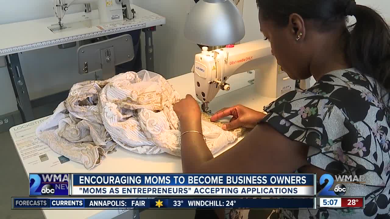 New training sessions open for Baltimore-based group "Moms as Entrepreneurs"