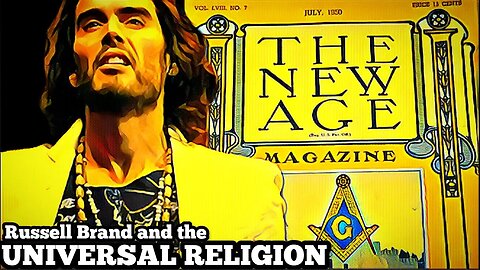 Russel Brand and the UNIVERSAL RELIGION - an article- link below 👇