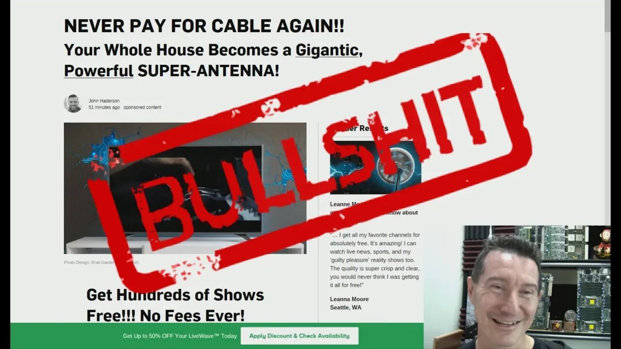 Livewave SUPER ANTENNA! SCAM