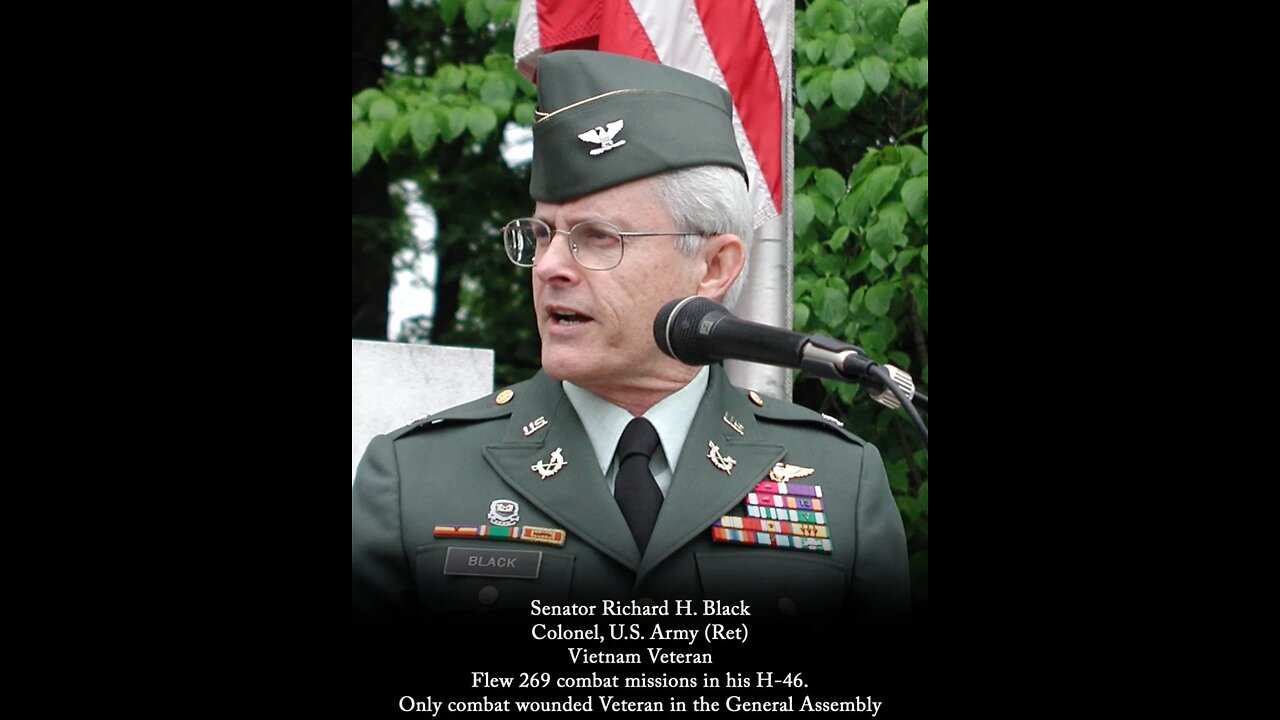 Richard H. Black, American colonel and former senator from Virginia on Ukraine