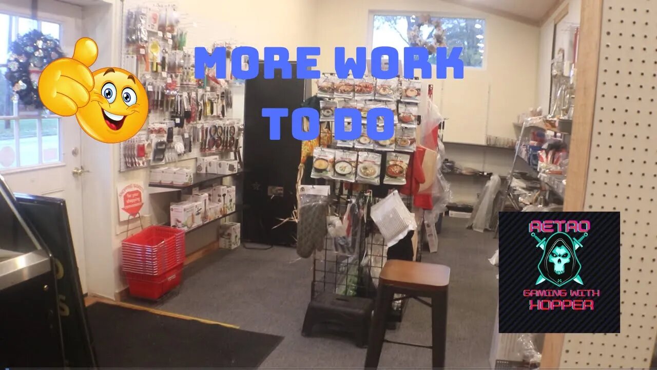 It's Time To Start In The Retail Area Of The Arcade / The Work Is Never Done