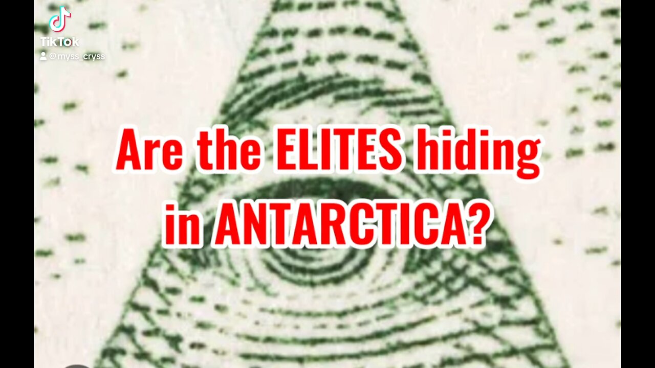 Elites Maybe Live in Antarctica?