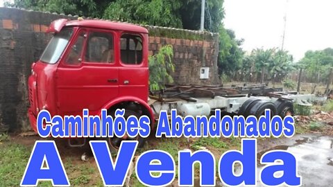 🚚 Caminhões Abandonados Repousando Brasil à Venda 📉 Oliveira Isaias