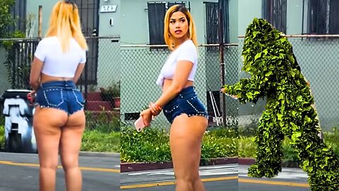 SCARY GHOST PRANK : BUSHMAN PRANK : TRY NOT TO LAUGH : TRASHMAN PRANK
