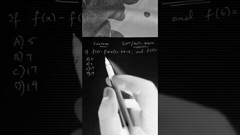 SAT-ACT Function problem🏹🪂#Math tricks#youtube shorts#@mazhershareef53