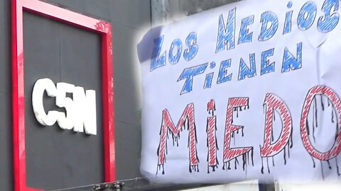 Convocatoria en repudio a C5N