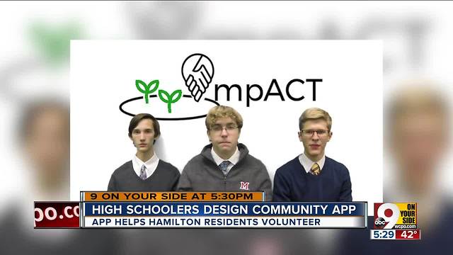 Badin students design community app, win contest