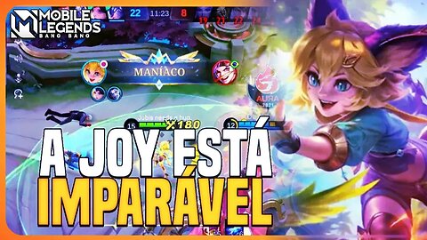 A JOY TA SIMPLISMENTE ABSURDA COM OS NOVOS EMBLEMAS | MLBB