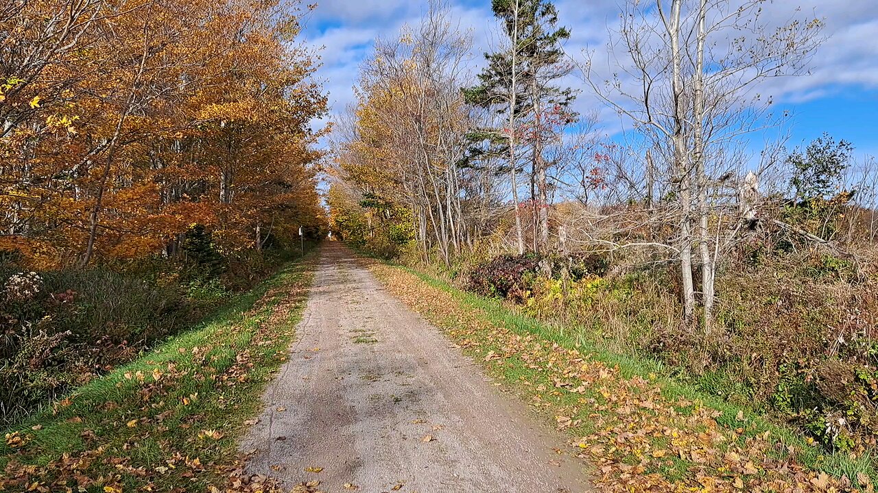 Late October Walk on Prince Edward Island Canada