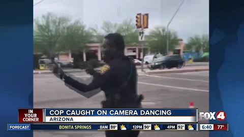 Arizona Cop caught on camera dancing