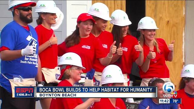 Boca Bowl partners with Habitat for Humanity