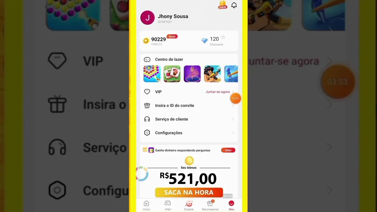 APP para GANHAR DINHEIRO ASSISTINDO VIDEOS 👉Ganhe via PIX🤑 App para Ganhar Dinheiro via Pix #shorts