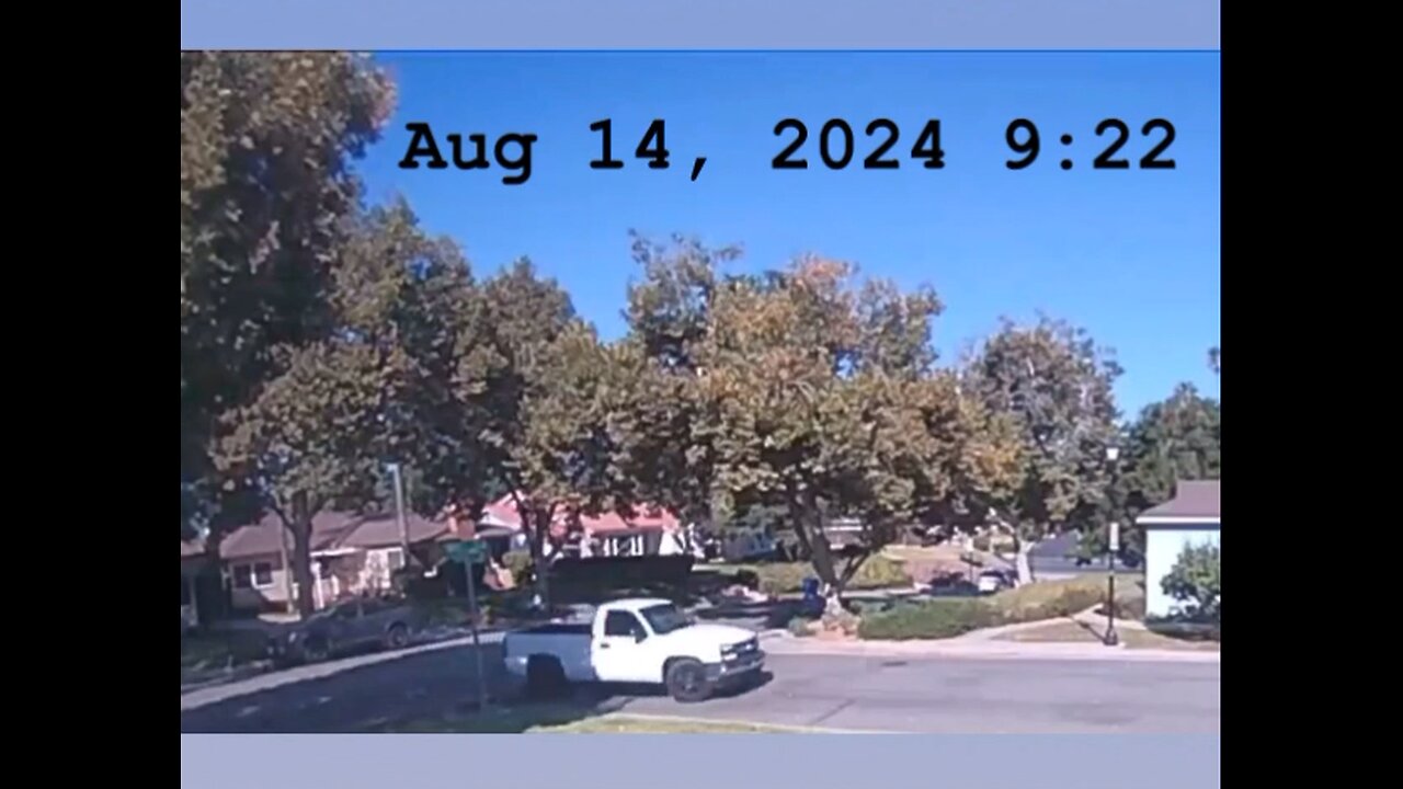 August 14, 2024 9:22 White truck