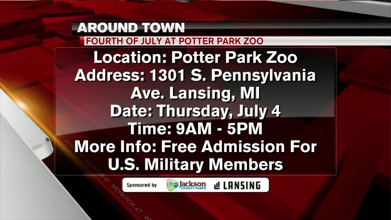 Around Town - 4th of July at Potter Park Zoo - 7/2/19