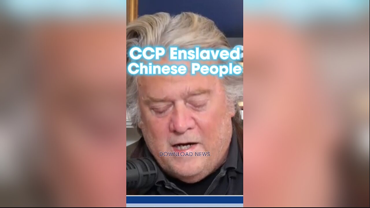 Steve Bannon: The Globalists Created The CCP To Enslave The Chinese People - 2/20/24