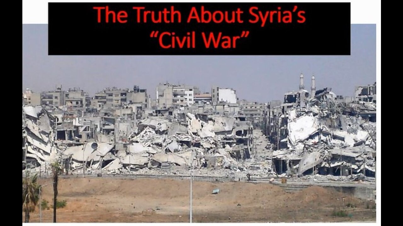 Truth About Syria - What the Media Won't Tell You [Chinese subtitle] 兩分鐘看懂敘利亞內戰的來龍去脈