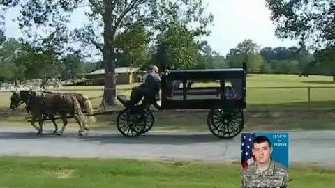 My video taking Pvt Potter to the cemetery. My grandparents have joined him.