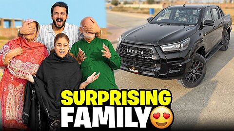 Surprising whole family with new Jahaz😁Maa g gone emotional😭