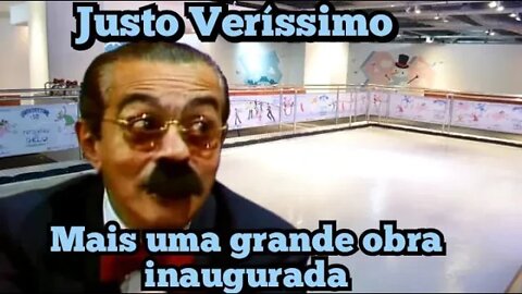 Chico Anysio Show; Justo Veríssimo, mais uma grande obra inaugurada 😁