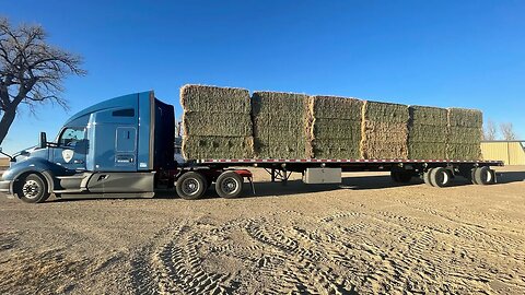 My First Load Of Hay From Farmer! | Me & My Brother Head To Ohio For The Holidays