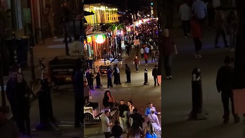 Bourbon Street On A Warm Wednesday Night #neworleans