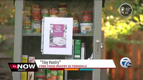 Ferndale couple launches free little pantry for people in need