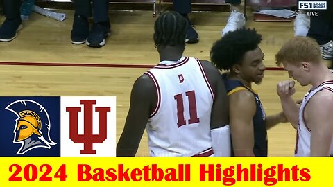 UNC Greensboro vs #16 Indiana Basketball Game Highlights 11 21 2024