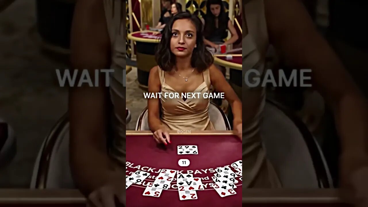 SHE MADE THE WHOLE TABLE LEAVE